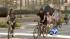 Los Angeles Mayor Antonio Villaraigosa strapped...