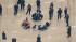 Protesters were arrested after sitting in a...