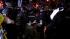 Los Angeles police officers moved in on the...