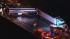 Several big rigs collided in the truck lane...