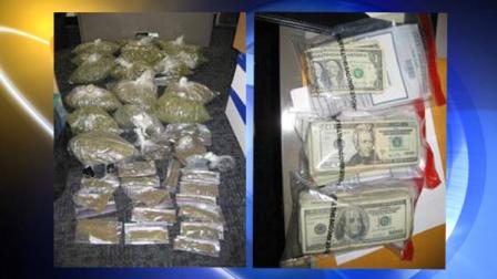 A Santa Rosa man was arrested Tuesday morning for possessing 21 pounds of marijuana with intent to sell.