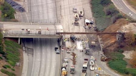 L.A. is getting $2 million in emergency federal funds to help repair the 60 Freeway overpass damaged by a tanker truck fire.