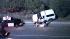 A suspect who led CHP officers on a pursuit for more than an hour was taken out with the PIT maneuver and taken into custody.