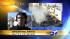 Resident of Hollywood house in flames talks :: A man who said he lived at the Hollywood house where flames erupted said he found out about the blaze through a text.