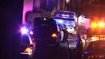 Authorities investigate a deputy-involved shooting in Cerritos on Sunday, Feb. 26, 2012.