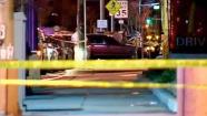 A suspect in Compton was shot by sheriffs deputies after authorities reported hearing shots fired in the area on Sunday, March 4, 2012.