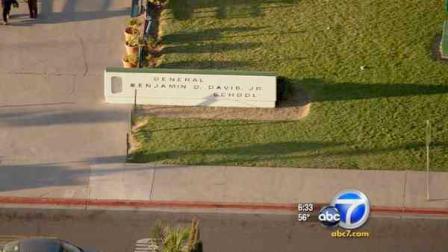 A Compton middle school teacher is under investigation for alleged sexual contact with female students.