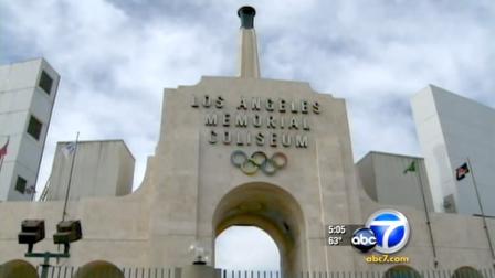 The Los Angeles Memorial Coliseum is seen in this undated file photo.
