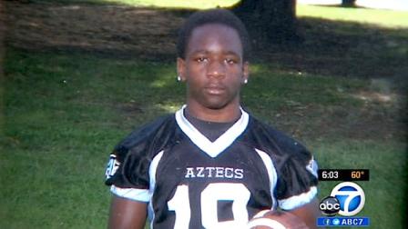 Kendrec McDade, seen in this undated photo, was shot and killed by Pasadena police during an armed robbery call on Saturday, March 24, 2012. After investigating the fatal shooting, officials said the 19 year old was not armed at the time.