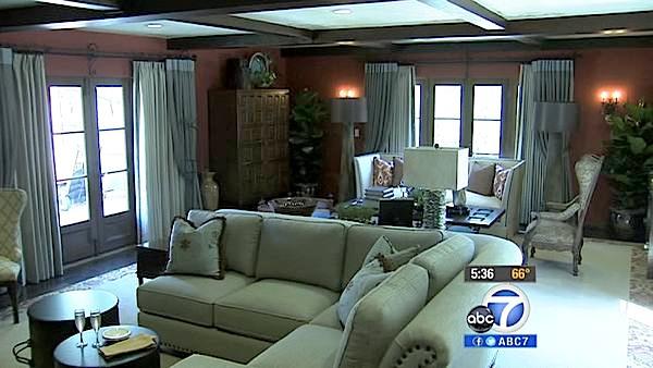 A room is seen in the Robbins House, a Spanish-style retreat built in 1927 for a family that traced its roots to colonial times. It's this year's Pasadena Showcase House of Design for the Arts.