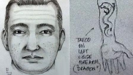 Police released a sketch of a suspect who tried to kidnap a teenage girl in Los Angeles on Tuesday, April 10, 2012.
