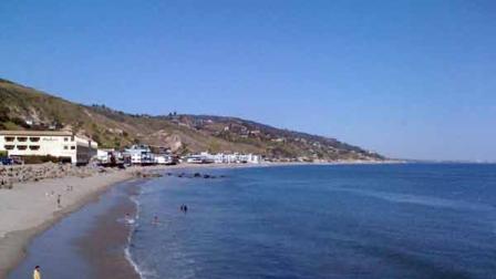 The Malibu coastline is shown in this undated file image.