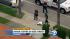 The driver surrendered to LAPD officers at 6:45...