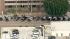 Los Angeles Police Department cruisers are seen...