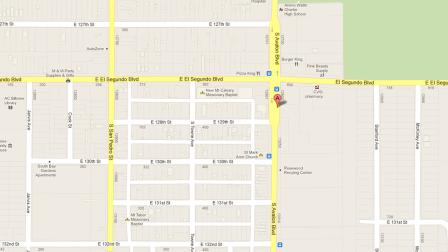 A woman walking in South L.A. found what looked like a set of lungs on the sidewalk at the end of a driveway on Sunday.