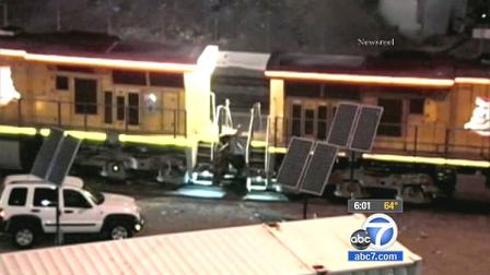 A train is shown at the Union Pacific Rail Yard in Lincoln Heights on Saturday, June 16, 2012.