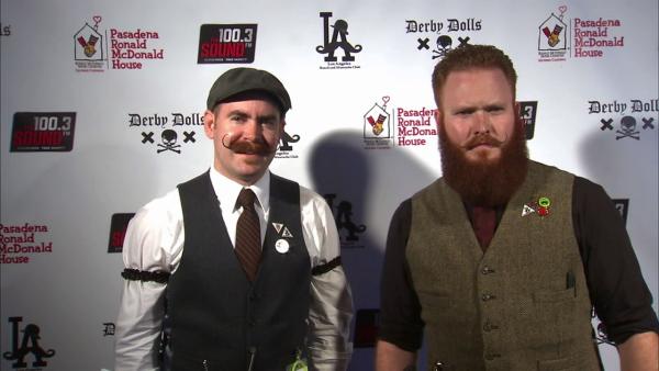 Participants of the second annual Los Angeles Beard and Mustache Competition are seen at the event at the Belasco Theater in downtown Los Angeles on Sunday, June 24, 2012.