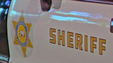 In this file photo, a Los Angeles County Sheriffs Department logo is seen on a patrol car.