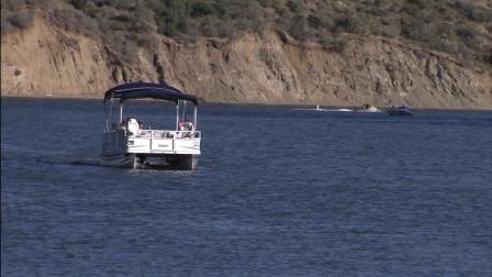 A boat is seen on Pyramid Lake in this undated file photo.
