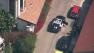 Police investigate a home-invasion robbery at a Hollywood Hills home on Monday, July 2, 2012.