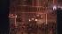 A line of LAPD officers is seen in downtown Los...