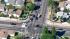 A vehicle involved in a high-speed pursuit collided with another car in an Arleta intersection on Friday, July 27, 2012.