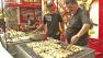 Vendors grill kabobs at the L.A. County Fair in this file photo.