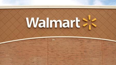 A Wal-Mart store sign is shown in this undated file photo.