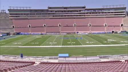 The Rose Bowl is seen in this photo after major renovations were completed in September 2012.