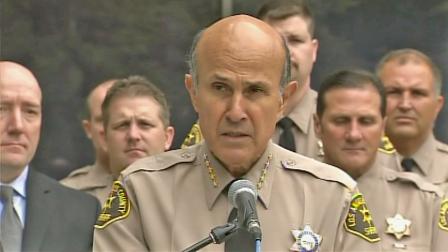 LA County Sheriff Lee Baca appears in this undated file photo.