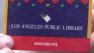 A Los Angeles library card is shown in this undated file image.