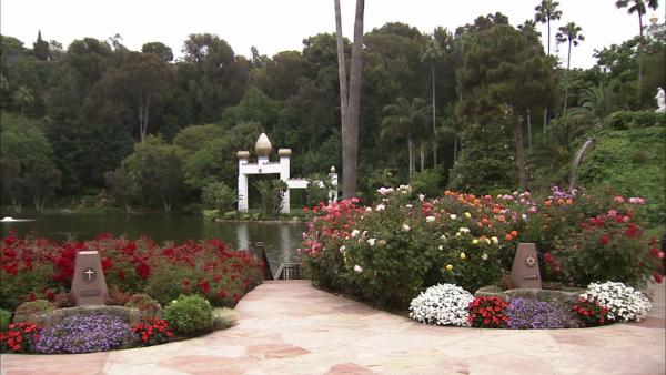 Not far from the jammed 405 Freeway, near Sunset Boulevard and Pacific Coast Highway is an oasis of pure serenity.