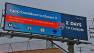 A digital billboard warns of the 405 Freeway closure in this Sept. 26, 2012 photo.
