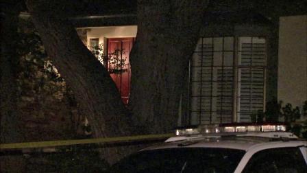The bodies of a man and a woman were found in a Newhall home on the 24000 block of Heritage Lane on Monday, Oct. 15, 2012.
