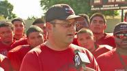 Coach Dan Kelley is seen.