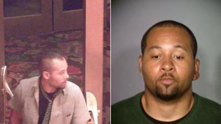 Akingide Cole is seen in these photos released by the Las Vegas Metropolitan Police Department.