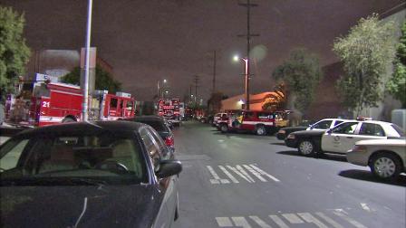 Officers initially responded to a dispute between Marcos Ayala and his brother outside an apartment on 57th Street and McKinley Avenue in South Los Angeles Sunday, October 21, 2012.