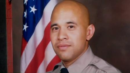 Deputy Juan Abel Escalante is seen in this undated file photo. Escalante was shot and killed Aug. 2, 2008 outside his Cypress Park home.