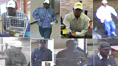 The FBI has released surveillance photographs of the Dont Even Bandit, hoping it will lead to an arrest.