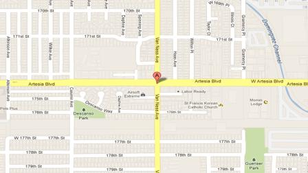 A 31-year-old driver was killed when a car lost control, struck a center divider, and collided with a vehicle in the 2200 block of Artesia Boulevard in Torrance Saturday, Nov. 10, 2012.