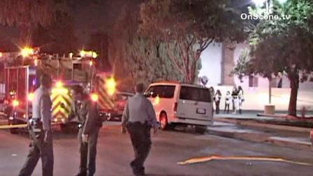 Deputies responded to a double shooting in an apartment complex located in the 15700 block of Eucalyptus Avenue in Lakewood Sunday, Nov. 11, 2012.