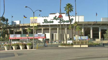 The Rose Bowl is seen in this file photo.