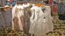 Merchandise is shown on racks at the Divine Design event in Beverly Hills.