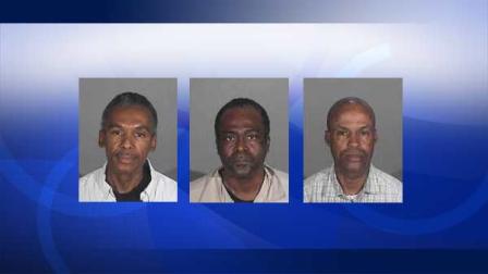 Compton resident Rodney Muhammad, 56; L.A. resident Derek Haskins, 53; and Santa Monica resident Jerry White, 53.