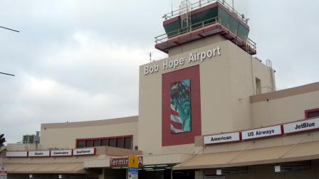 The Bob Hope Airport in Burbank is shown in this undated file photo.