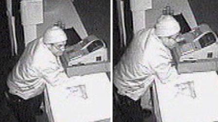 LAPD have released surveillance photos of a man responsible for multiple commercial burglaries in the Hollenbeck area of Los Angeles.