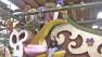 A Rose Parade float is seen on Friday, Dec. 28, 2012.