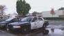 A police car is seen parked at a Los Angeles school in this undated file photo.