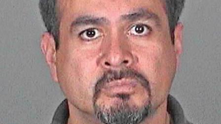 Albert Gutierrez, 45, is accused of sending inappropriate text messages to an 11-year-old girl.