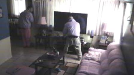 Authorities released a photograph taken from a surveillance video during a burglary at a residence on the 38000 block of East 20th Street in Palmdale on Wednesday, Jan. 16, 2013.